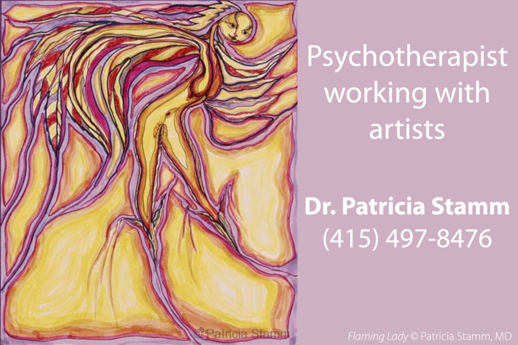 Flaming Lady Psychotherapist Artists