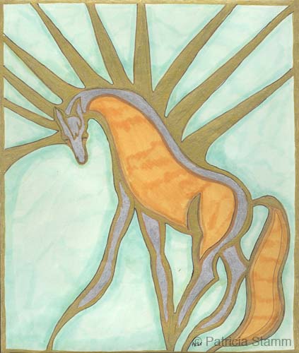 Spirit Horse by Patricia Stamm
